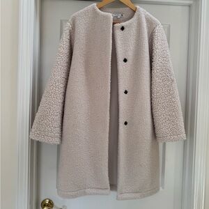 Uniqlo Oversized Sherpa Jacket (Belt Optional)